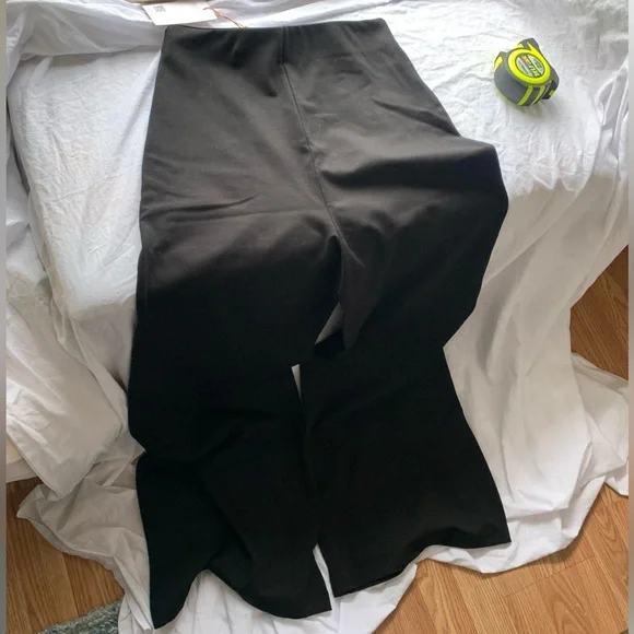 Ultra-Stretch Ponte Super Wide Leg Pants - Picture 12 of 15